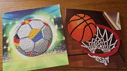 Diamond art sports cards - 2×,