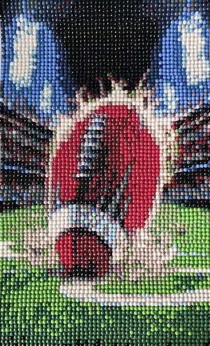 Completed diamond art - art, picture