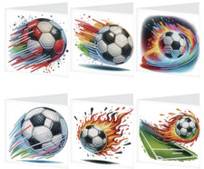 6pcs DIY Football Soccer Flame