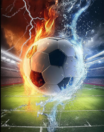 Football diamond painting - diamond,