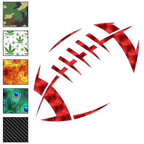 Football vinyl decal - football,,