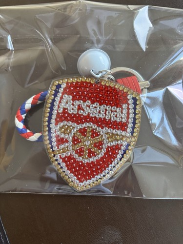 Arsenal diamond art key chain - arsenal,