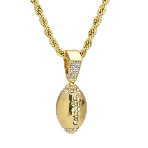 Football charm pendant - charm,